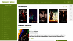 What Torrent-sc.ru website looked like in 2021 (2 years ago)