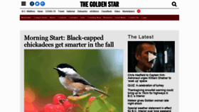 What Thegoldenstar.net website looked like in 2021 (2 years ago)