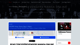 What Tokyorevengersmanga.com website looked like in 2021 (2 years ago)