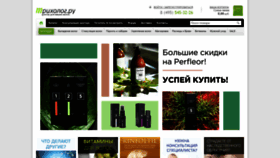 What Triholog.ru website looked like in 2021 (2 years ago)