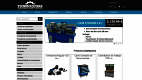 What Tecnomaquinas.es website looked like in 2021 (2 years ago)