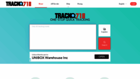 What Track718.com website looked like in 2021 (2 years ago)
