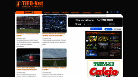 What Tifonet.it website looked like in 2021 (3 years ago)