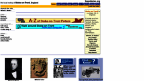 What Thepotteries.org website looked like in 2021 (2 years ago)