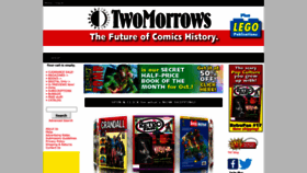 What Twomorrows.com website looked like in 2021 (2 years ago)