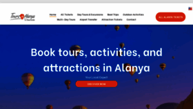 What Toursinalanya.com website looked like in 2021 (2 years ago)