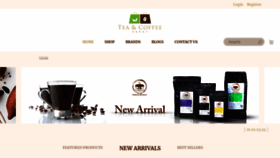 What Teaandcoffeedepot.com website looked like in 2021 (2 years ago)