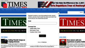 What Timeshudsonvalley.com website looked like in 2021 (2 years ago)