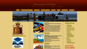 What Tokelau.org.nz website looked like in 2021 (2 years ago)