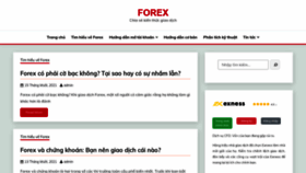 What Thitruongforex.info website looked like in 2021 (2 years ago)