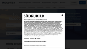 What Traueranzeigen.suedkurier.de website looked like in 2021 (2 years ago)