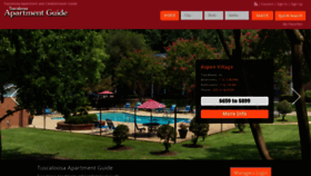 What Tuscaloosaapartmentguide.com website looked like in 2021 (2 years ago)