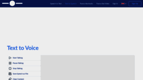 What Textfromtospeech.com website looked like in 2021 (4 years ago)