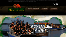 What Theblackhammock.com website looked like in 2021 (2 years ago)