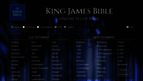 What Thekingsbible.com website looked like in 2021 (2 years ago)