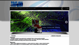 What Taflanelektronik.com website looked like in 2021 (2 years ago)