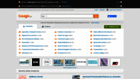 What Tuugo.at website looked like in 2021 (4 years ago)