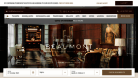 What Thebeaumont.com website looked like in 2021 (2 years ago)