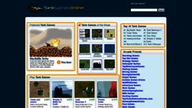What Tankgamesonline.org website looked like in 2021 (2 years ago)
