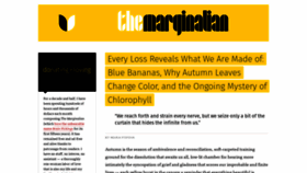 What Themarginalian.org website looked like in 2021 (4 years ago)
