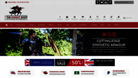 What Theknightshop.co.uk website looked like in 2021 (2 years ago)