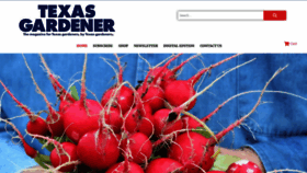 What Texasgardener.com website looked like in 2021 (2 years ago)