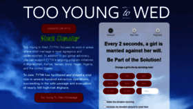What Tooyoungtowed.org website looked like in 2021 (2 years ago)