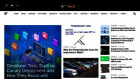 What Teckfly.com website looked like in 2021 (2 years ago)