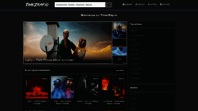What Time2rap.cc website looked like in 2021 (3 years ago)