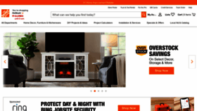 What Thehomedepot.com website looked like in 2021 (2 years ago)