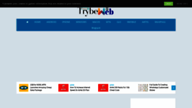 What Trybeweb.com.ng website looked like in 2021 (2 years ago)