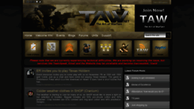 What Taw.net website looked like in 2021 (2 years ago)