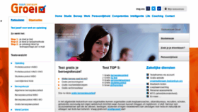 What Testcentrumgroei.nl website looked like in 2021 (2 years ago)