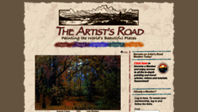 What Theartistsroad.net website looked like in 2021 (2 years ago)
