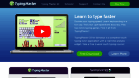 What Typingmaster.com website looked like in 2021 (2 years ago)