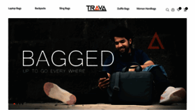 What Trava.in website looked like in 2021 (2 years ago)