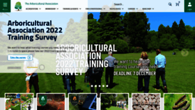 What Trees.org.uk website looked like in 2021 (4 years ago)