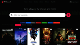 What Tvshows88.com website looked like in 2021 (2 years ago)
