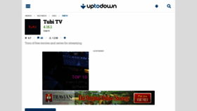 What Tubi-tv.en.uptodown.com website looked like in 2021 (2 years ago)