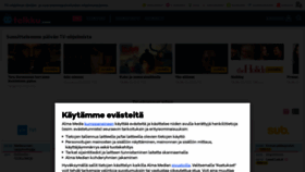 What Telkku.net website looked like in 2021 (2 years ago)
