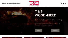 What Tbwoodfired.com website looked like in 2021 (2 years ago)