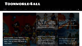 What Toonworld4all.me website looked like in 2021 (2 years ago)