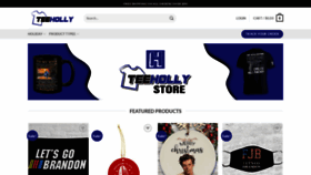 What Teeholly.com website looked like in 2021 (3 years ago)