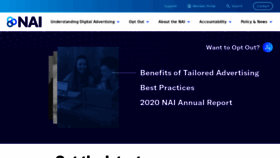 What Thenai.org website looked like in 2021 (3 years ago)