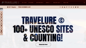 What Travelure.in website looked like in 2021 (2 years ago)