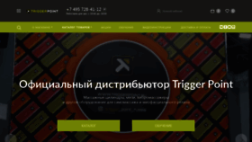 What Triggerpoint.ru website looked like in 2021 (2 years ago)