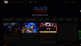 What Tryhard.cz website looked like in 2021 (2 years ago)