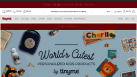 What Tinyme.com website looked like in 2021 (2 years ago)
