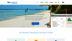What Topsolutions.pt website looked like in 2021 (3 years ago)