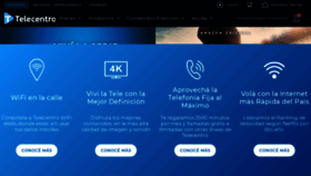 What Telecentro.net.ar website looked like in 2021 (4 years ago)